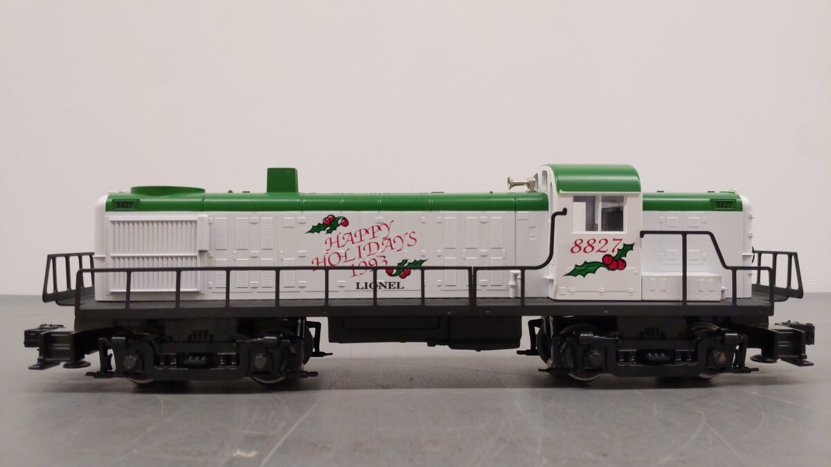 Lionel 6-18827 O Gauge Happy Holidays 1993 RS-3 Diesel Locomotive #8827 EX/Box