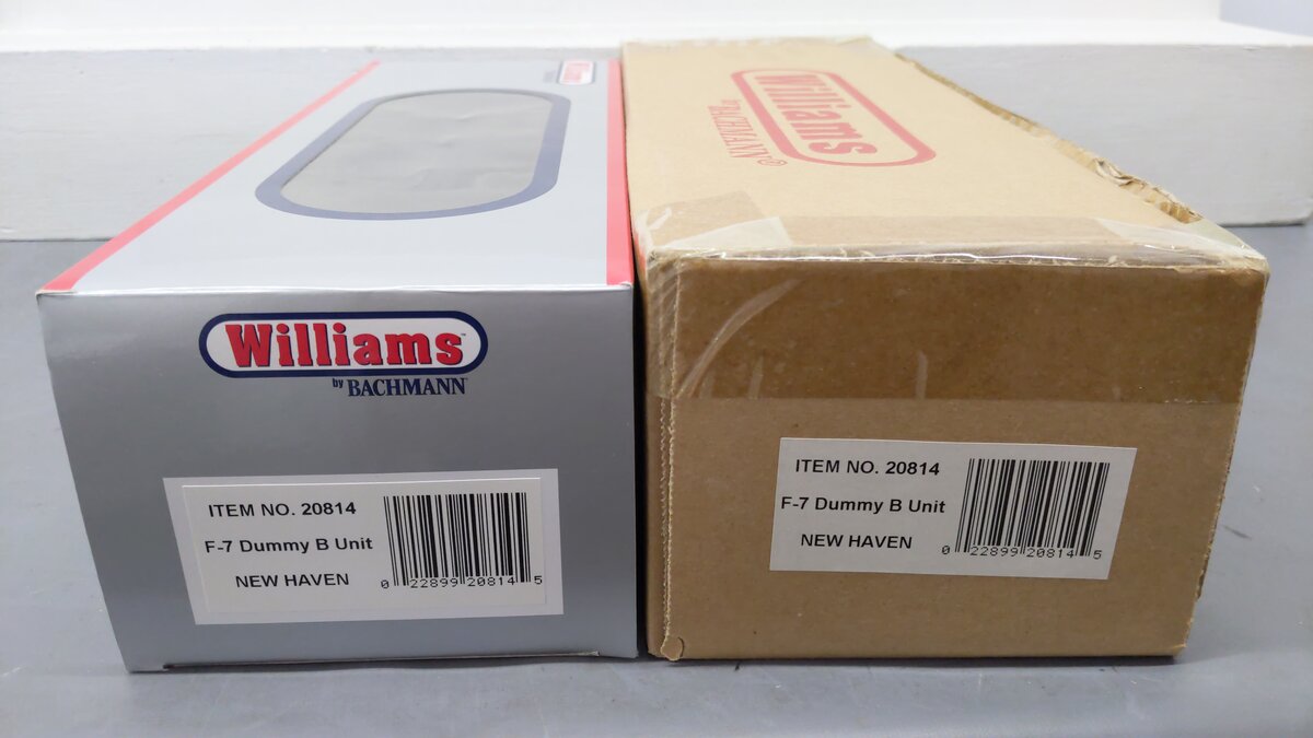 Williams 20814 New Haven E7 Diesel Locomotive B-Unit Dummy  EX/Box