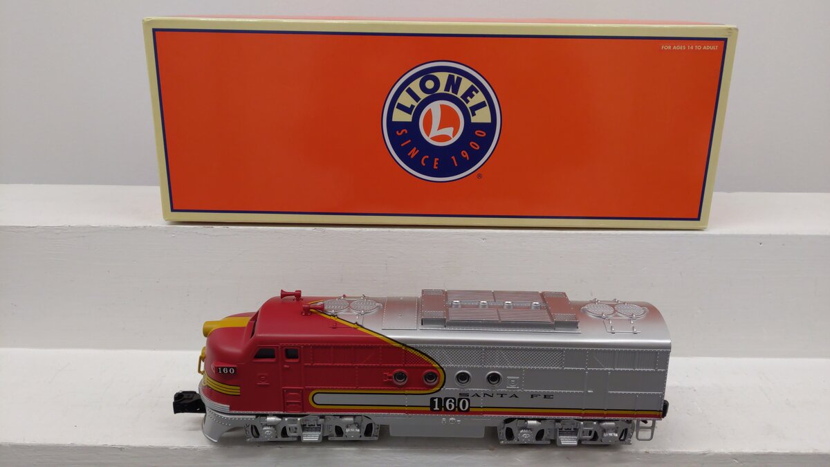 Lionel 6-28905 O Santa Fe Non-Powered FT Diesel Locomotive #160 EX/Box