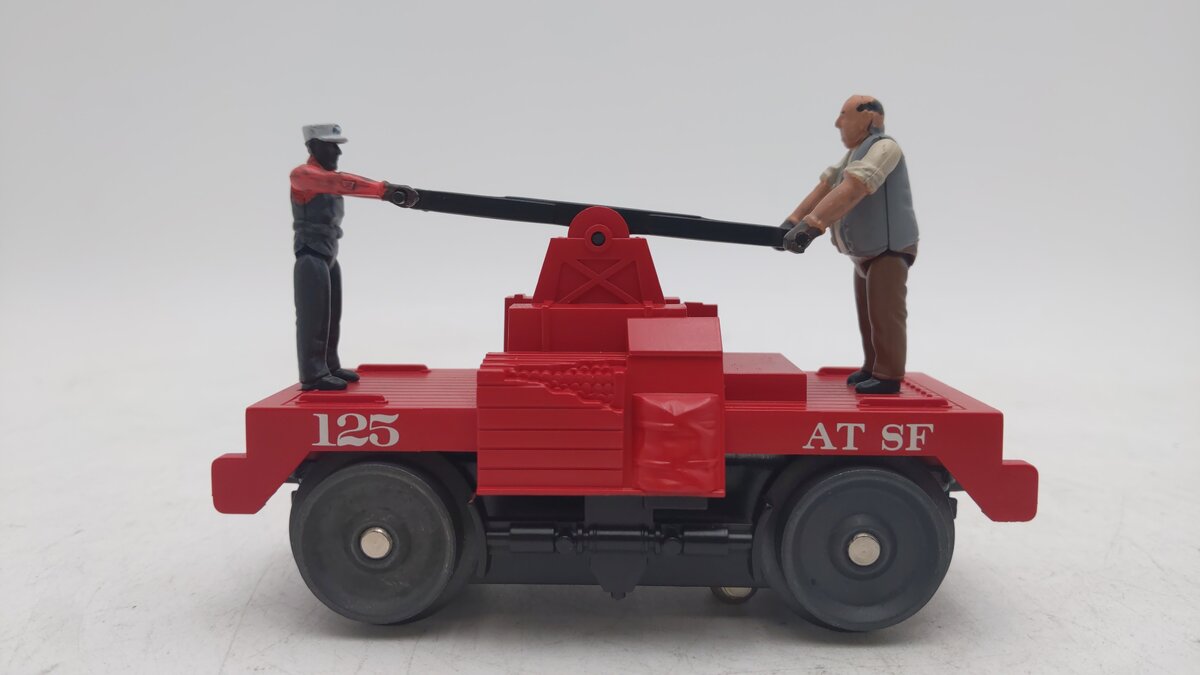 MTH 30-2575 Santa Fe Operating Hand Car EX/Box