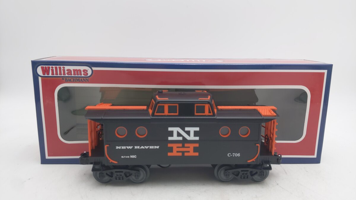 Williams 47714 New Haven N5C Porthole Caboose EX/Box