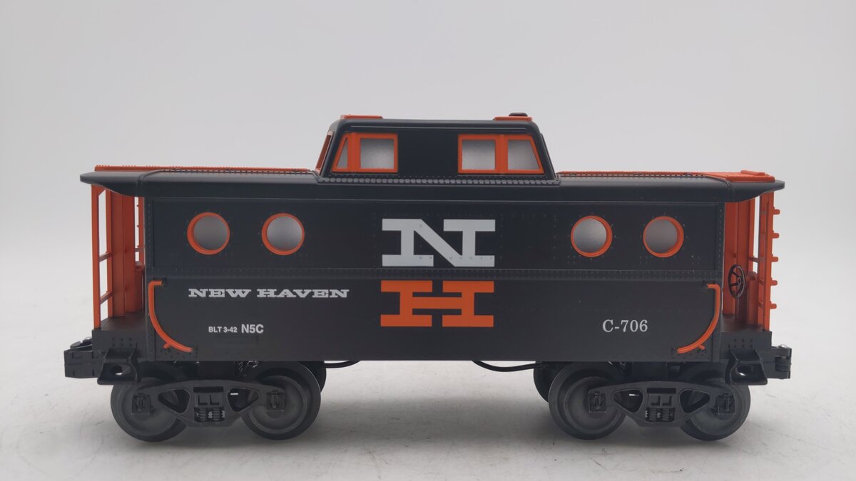 Williams 47714 New Haven N5C Porthole Caboose EX/Box
