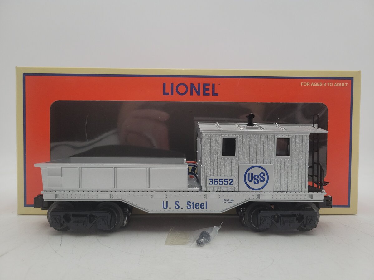 Lionel 6-36552 O Gauge US Steel Work Illuminated Caboose #36552 EX/Box