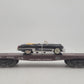 MTH 33-7608 O Gauge NYC Flat Car w/'49 Black Cadillac EX/Box