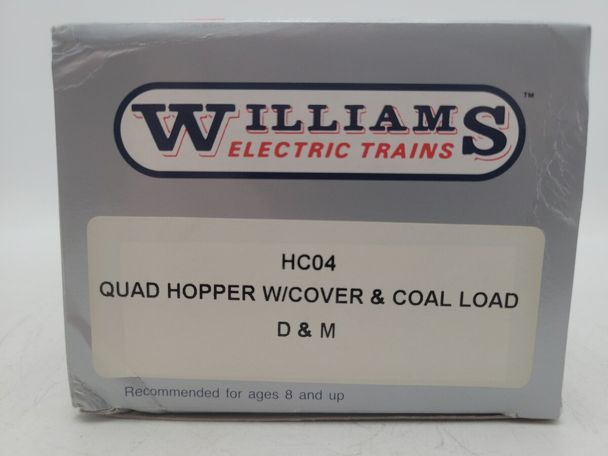 Williams HC04 Detroit & Mackinac 4-Bay Covered Hopper Car EX/Box