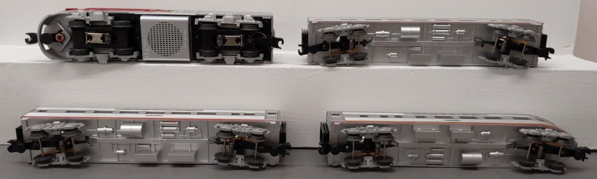 Lionel 6-30001 O Gauge Santa Fe El Capitan Diesel Passenger Train Set VG/Box