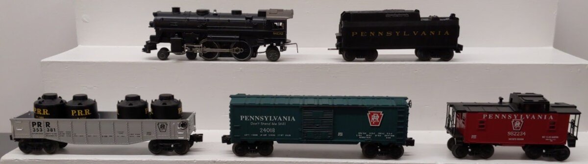 Lionel 6-31936 O Gauge Pennsylvania Flyer Steam Train Set EX/Box