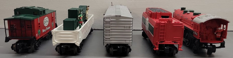 Lionel 6-30068 O Gauge North Pole Central Steam Train Set EX/Box