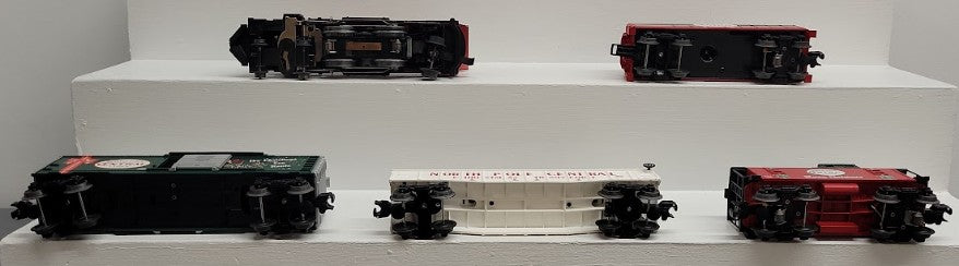 Lionel 6-30068 O Gauge North Pole Central Steam Train Set EX/Box