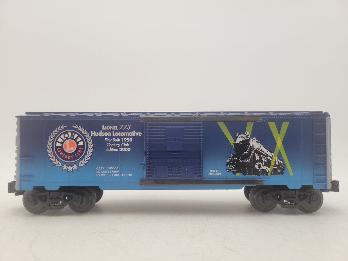 Lionel 6-39201 O Gauge Century Club Hudson Boxcar #773 EX/Box
