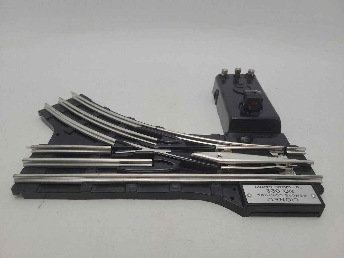 Lionel 6-14063 O 31" Remote-Control 022 Right Hand Switch Turnout EX/Box