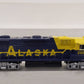 Williams 21217 Alaska Railroad GP38 Powered Diesel Locomotive #2003 EX/Box