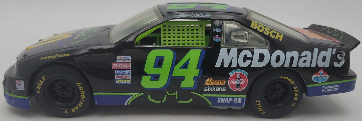 Racing Champions 1995 1:24 Diecast McDonalds Thunderbat Stock Car Replica #94 EX/Box
