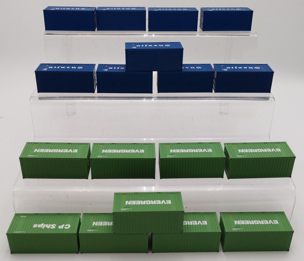Walthers HO Scale 20' Corrugated Containers #933-1754,933-1753 [18] EX