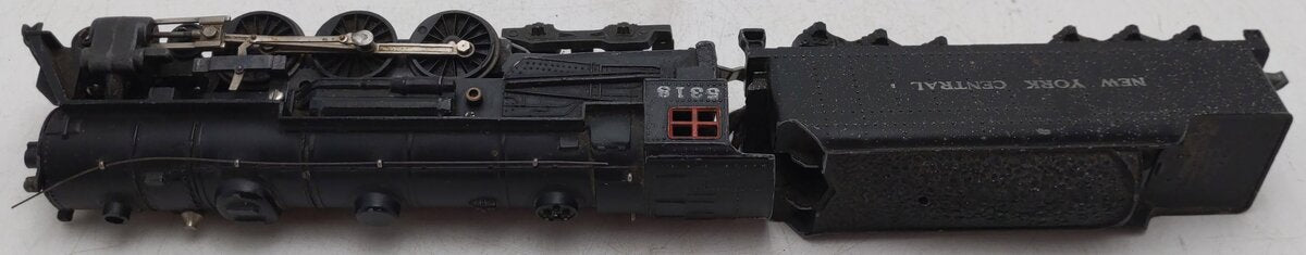 American Flyer 5318 Vintage HO NYC Diecast 4-6-4 Steam Engine & Tender VG