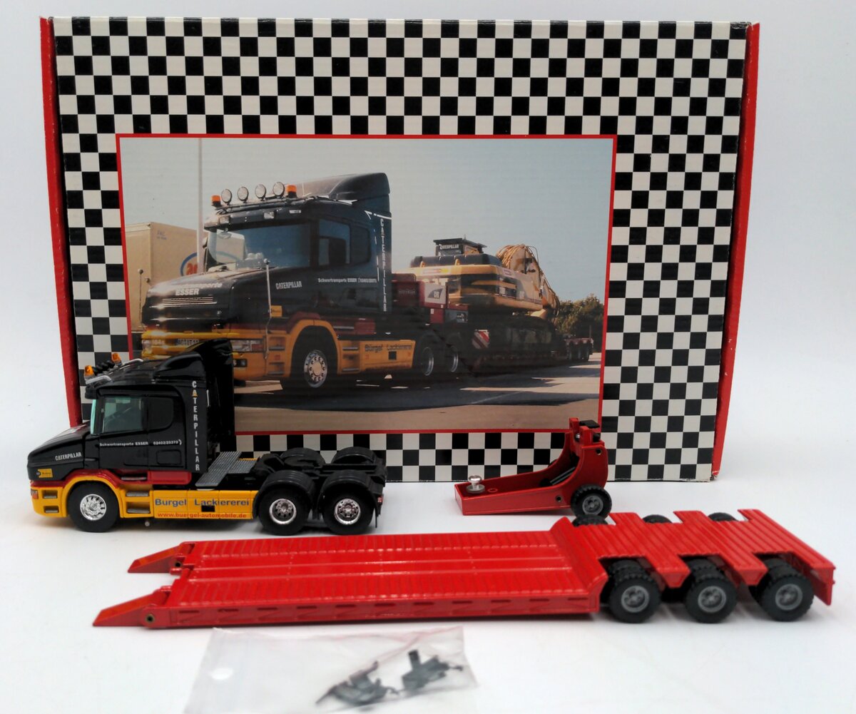 Tekno T 4803 1:50 Scale Diecast Caterpillar Tractor EX/Box