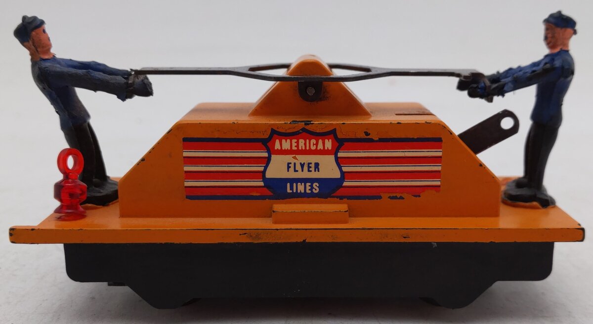 American Flyer 740 Vintage S American Flyer Lines Operating Handcar VG