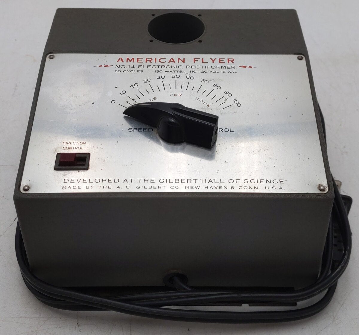 American Flyer 16 Vintage S Electronic Rectiformer VG/Box