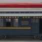 LGB 38810 "G" Scale Baltimore & Ohio Combine Car w/Metal Wheels LN/Box