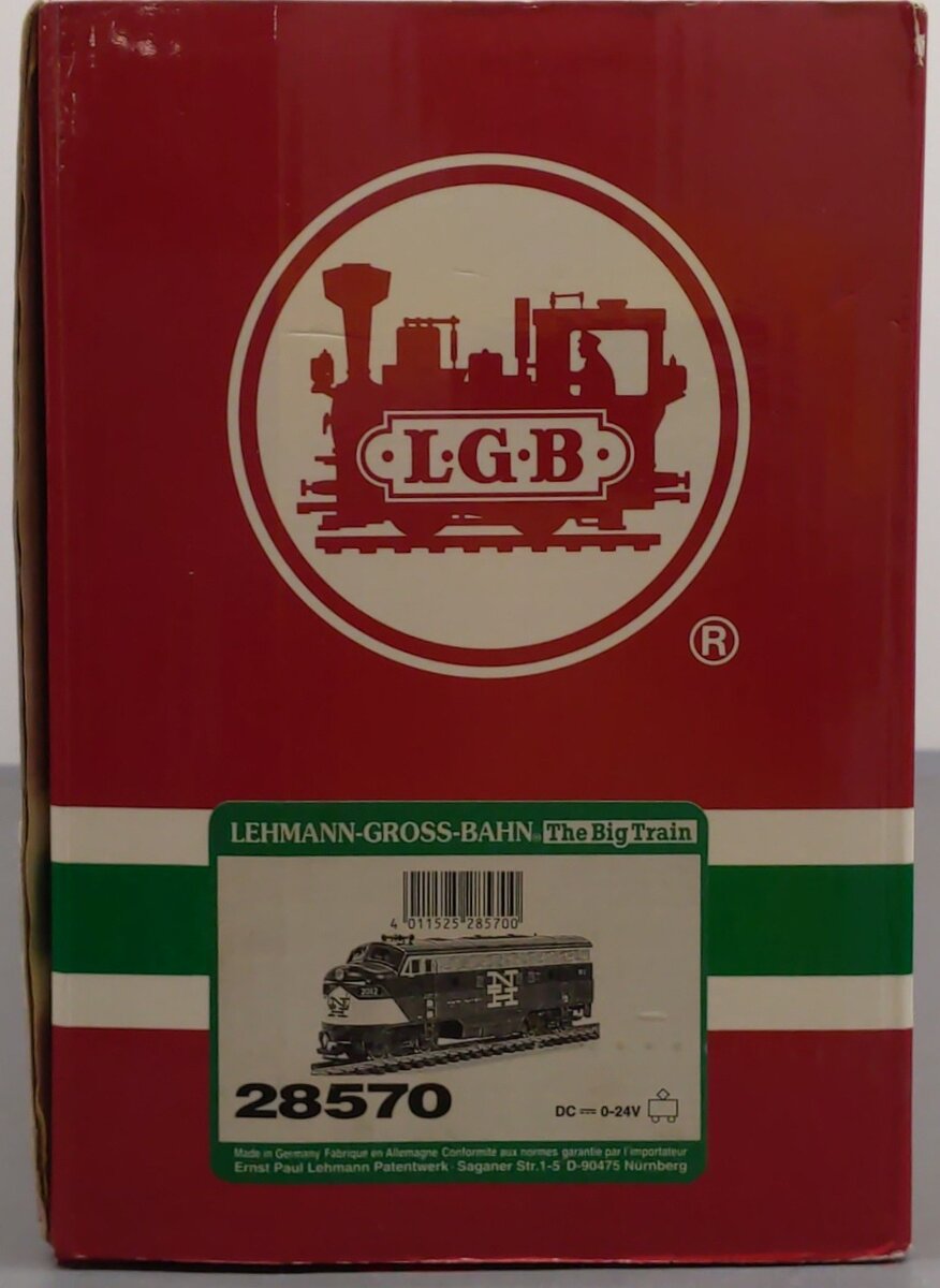 LGB 28570 G Scale New Haven F7 A Powered Diesel Locomotive LN/Box
