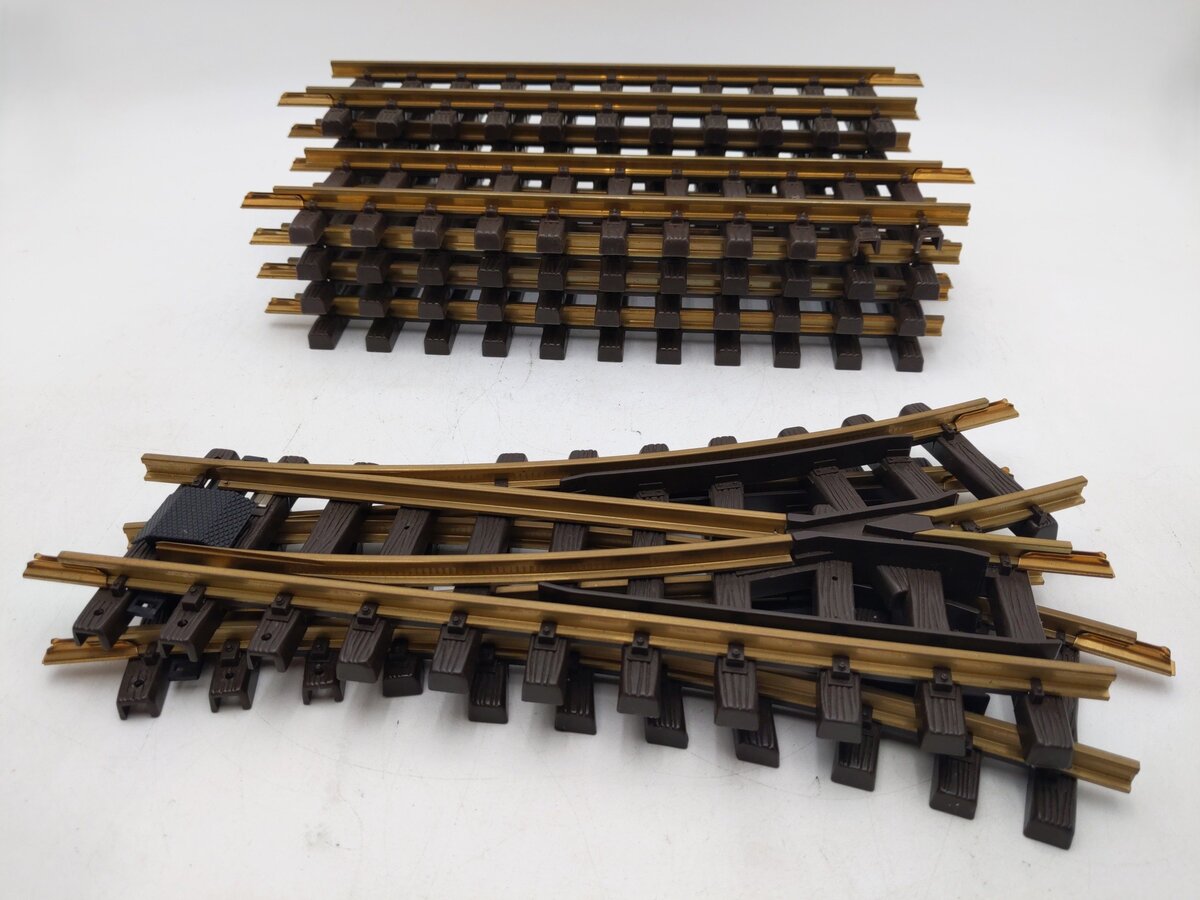 LGB 19902 G Scale Station Track Set Expander Pack EX/Box