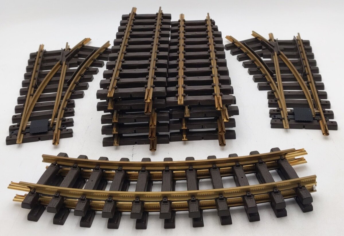 LGB 19902 G Scale Station Track Set Expander Pack EX/Box – Trainz