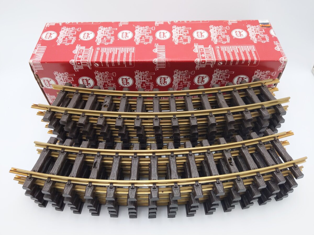 LGB 15000 G Scale Wide 30 Degrees Radius Curved Track [11] EX/Box