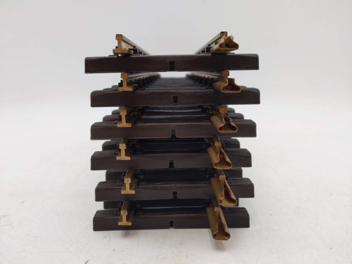 LGB 10000 G Scale 12 Inch Brass Rail Straight Track Sections (6) EX