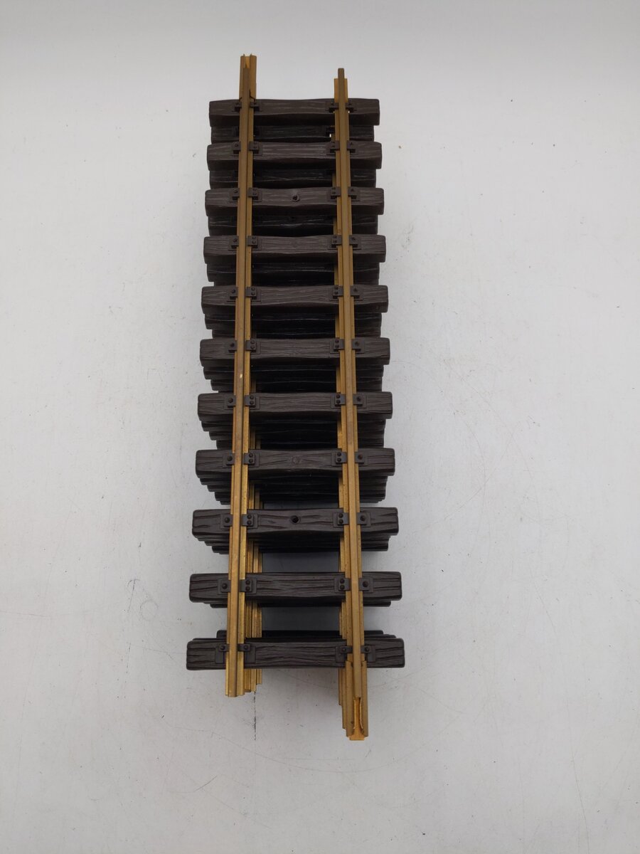 LGB 10000 G Scale 12 Inch Brass Rail Straight Track Sections (6) EX
