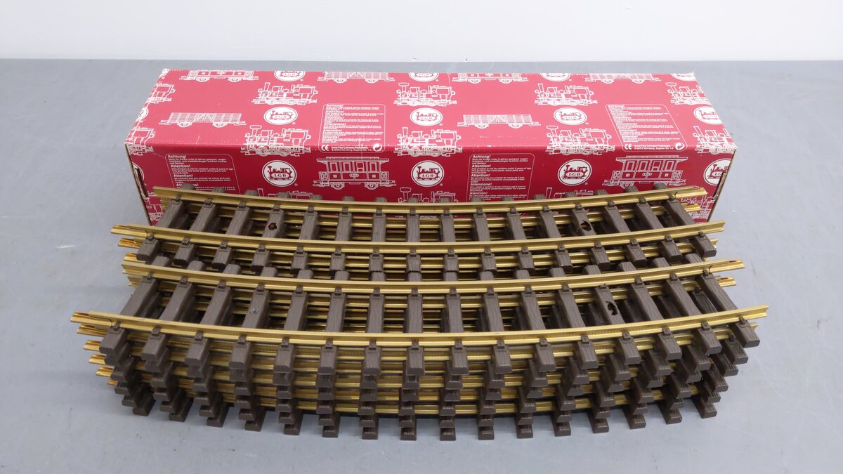 LGB 16000 R3 22.5 Degree Curved Track (Box of 12) EX/Box