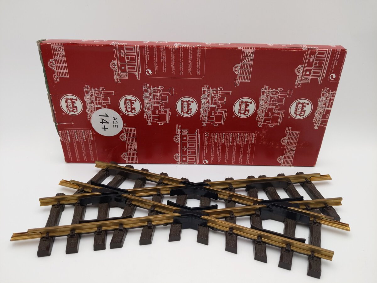 LGB 13000 G Scale 30° Crossing EX/Box