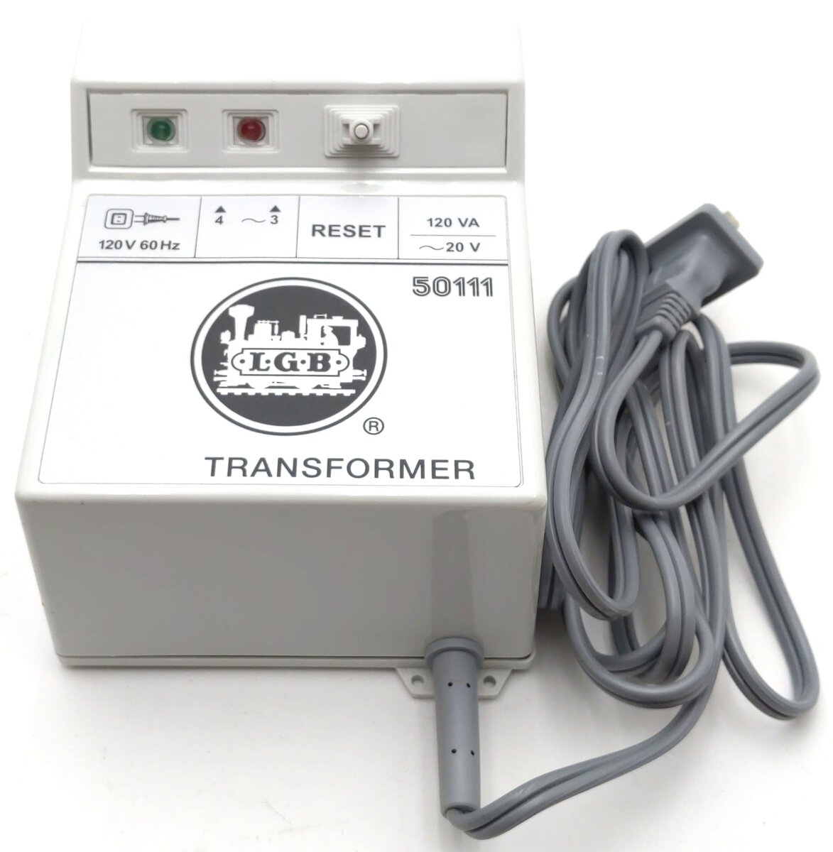 LGB 50111 High Power Output 6 Amp 120 Volt AC Transformer EX/Box