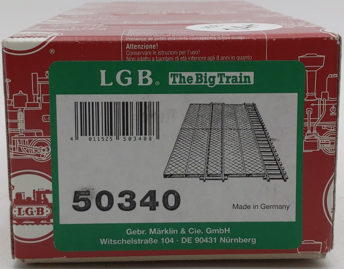 LGB 50340 G Scale Street Level Platforms Set VG/Box