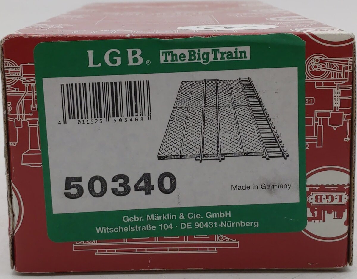 LGB 50340 G Scale Street Level Platforms Set EX/Box