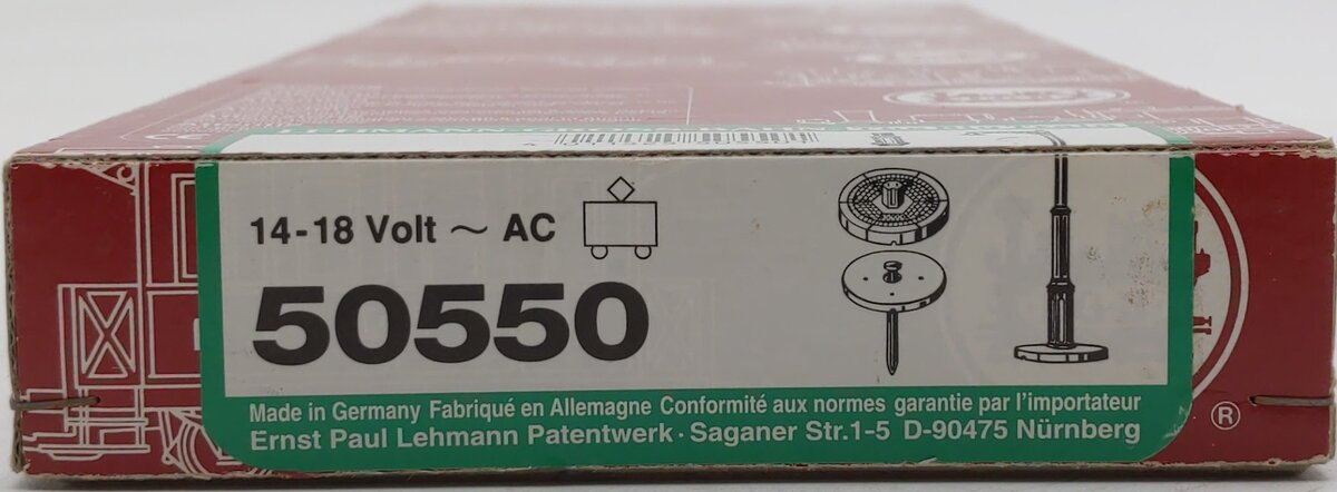 LGB 50550 Single Light Station Lamp EX/Box