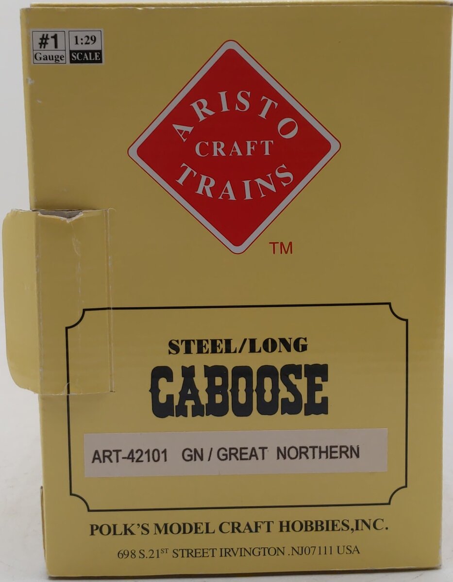 Aristo-Craft 42101 Great Northern Caboose EX/Box