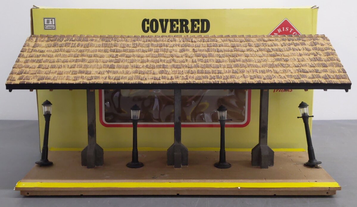 Aristo-Craft 7105 G Scale #1 Covered Waiting Platform VG/Box