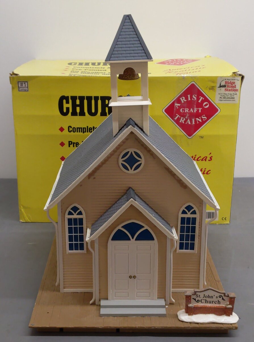 Aristo-Craft 7206 G Scale Church VG/Box