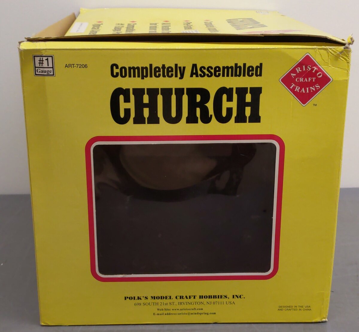Aristo-Craft 7206 G Scale Church VG/Box