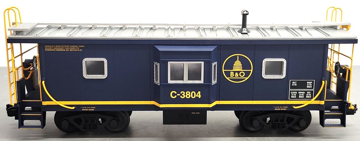 USA Trains 12066 G Baltimore & Ohio Bay Window Caboose #C3804 LN/Box