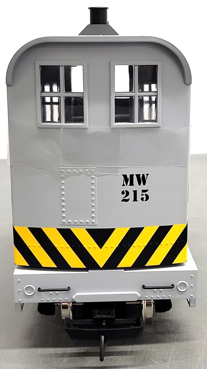USA Trains 1860 G Maintenance of Way 25-Ton Crane Car Gray w/Metal Wheels NIB