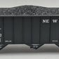 USA Trains 14010 G New Haven 70-Ton 3-Bay Coal Hopper with Coal Load VG/Box