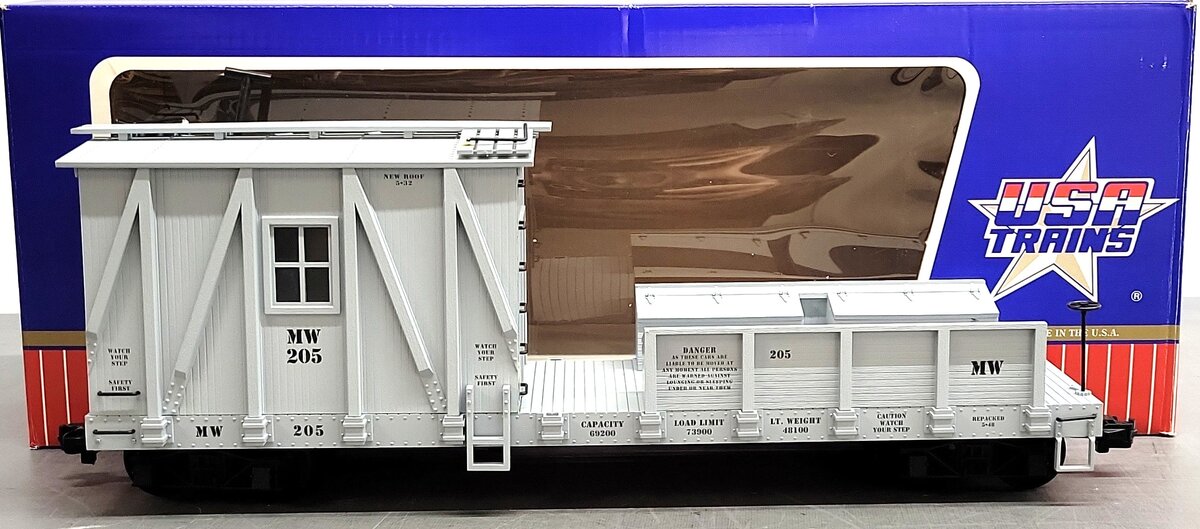 USA Trains R1870 G Maintenance of Way Crane Tender (for 25 Ton Crane) EX/Box