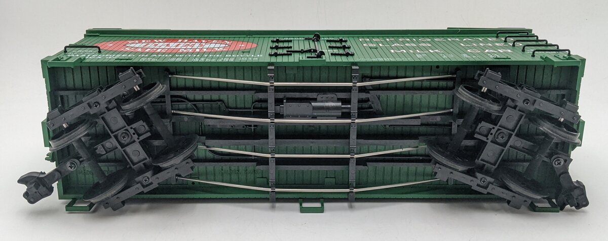 USA Trains 16353 G Scale New Haven Dairy Wood Ice Reefer Car EX/Box