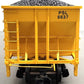 USA Trains R14019 G Peabody 70-Ton 3-Bay Coal Hopper with Coal Load #6637 EX/Box