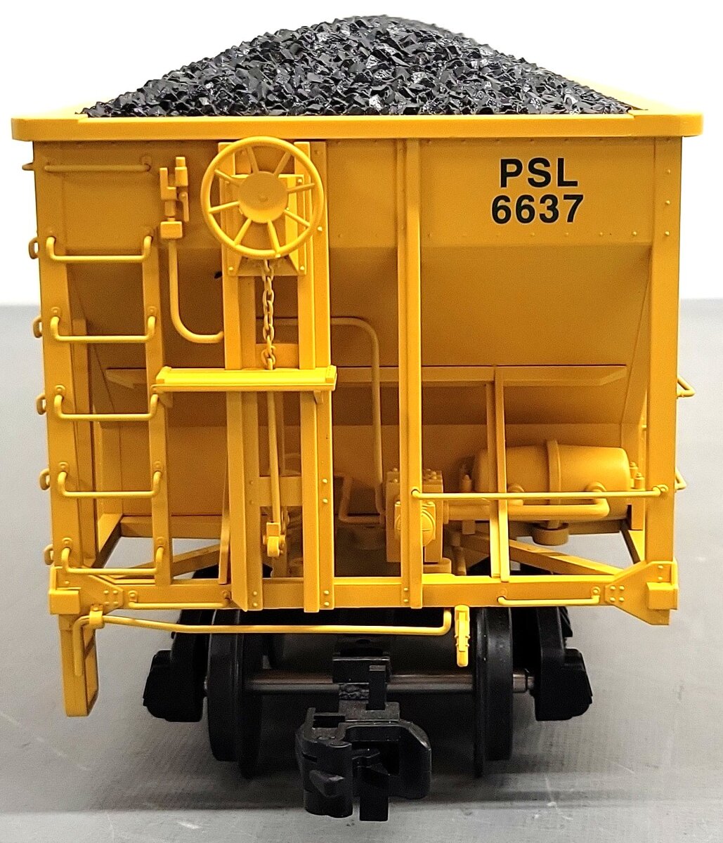 USA Trains R14019 G Peabody 70-Ton 3-Bay Coal Hopper with Coal Load #6637 EX/Box