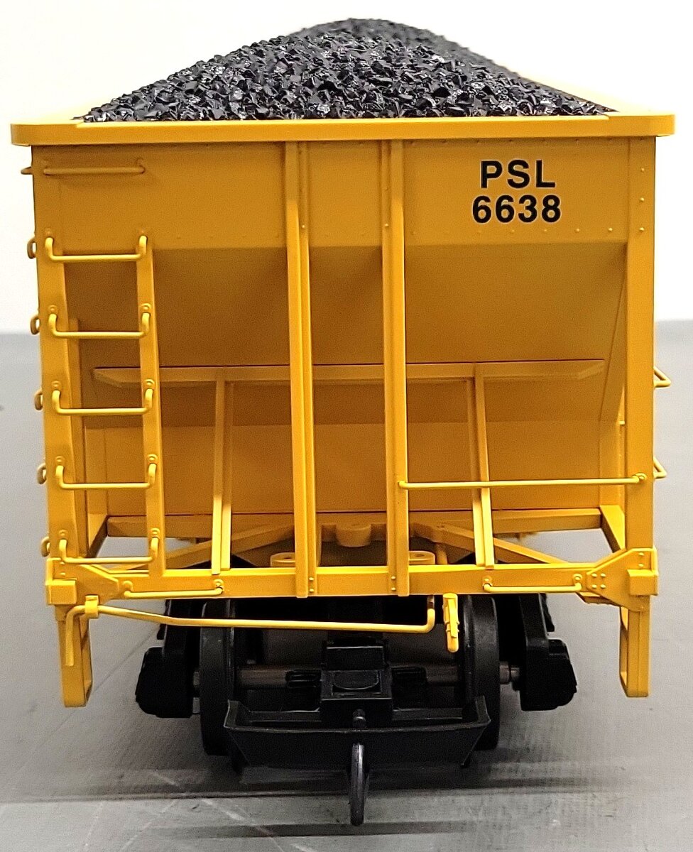 USA Trains R14019 G Peabody 70-Ton 3-Bay Coal Hopper with Coal Load #6638 LN/Box