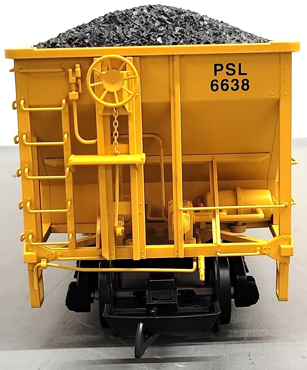 USA Trains R14019 G Peabody 70-Ton 3-Bay Coal Hopper with Coal Load #6638 LN/Box