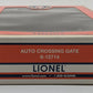 Lionel 6-12714 O Automatic Crossing Gate (No Contactor) EX/Box
