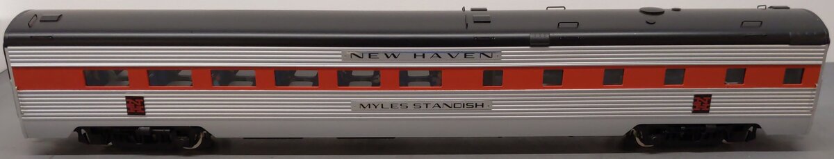 USA Trains 31153 G New Haven "Myles Standish" Corrugated Aluminum Diner #905 EX/Box